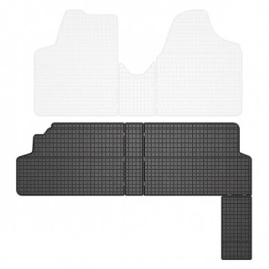 Guminiai kilimėliai Toyota Proace 2013-2016 Fiat Scudo 2007-2017 Peugeot Expert II 2007-2016 Guminiai kilimėliai Toyota Proace 2013-2016 Fiat Scudo 2007-2017 Peugeot Expert II 2007-2016