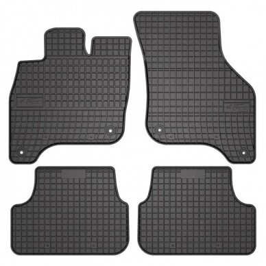 Guminiai kilimėliai VW Golf E-Golf 2014-2019 Guminiai kilimėliai VW Golf E-Golf 2014-2019