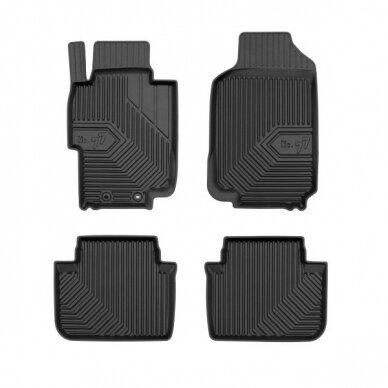 Guminiai Premium 77 kilimėliai Honda Accord VII 2002-2008 Guminiai Premium 77 kilimėliai Honda Accord VII 2002-2008