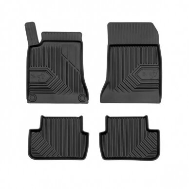 Guminiai Premium 77 kilimėliai Mercedes Benz A klasė W176 2012-2018 B klasė W246 2011-2017 GLA X156 2013-2020