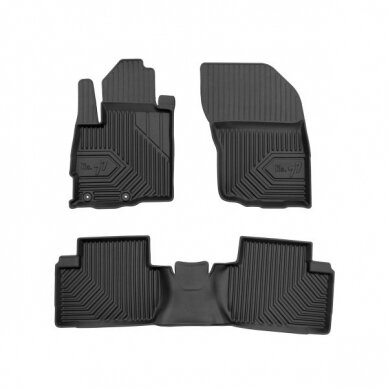 Guminiai Premium 77 kilimėliai Mitsubishi Outlander II 2006-2012