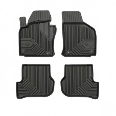 Guminiai Premium 77 kilimėliai Skoda Octavia II 2004-2013 VW Golf Mk6 2008-2013 VW Scirocco 2008-2017 Guminiai Premium 77 kilimėliai Skoda Octavia II 2004-2013 VW Golf Mk6 2008-2013 VW Scirocco 2008-2017