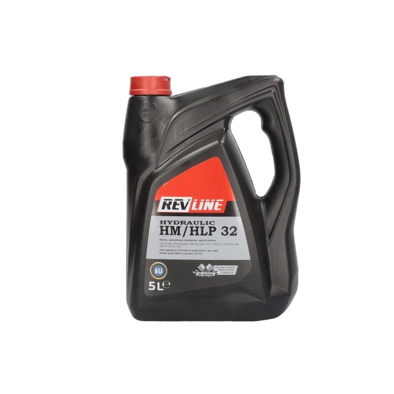 Hidraulinė alyva Revline HM/HLP 32, 5L Hidraulinė alyva Revline HM/HLP 32, 5L