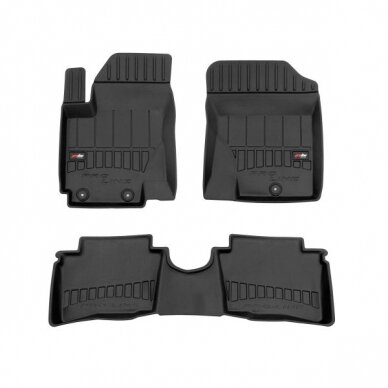 Hyundai i20 2008-2014 3D guminiai kilimėliai Frogum Proline Hyundai i20 2008-2014 3D guminiai kilimėliai Frogum Proline