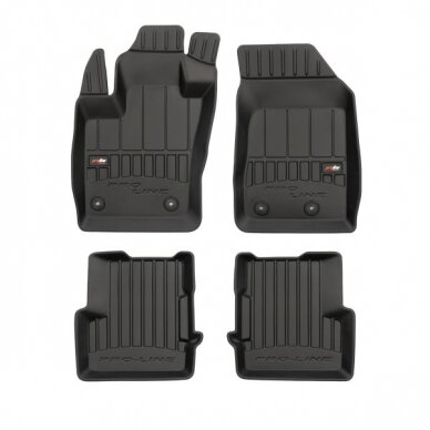 Jeep Renegade 2014- 3D guminiai kilimėliai Frogum Proline Jeep Renegade 2014- 3D guminiai kilimėliai Frogum Proline
