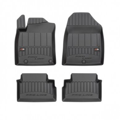 Kia Ceed 2018- 3D guminiai kilimėliai Frogum Proline Kia Ceed 2018- 3D guminiai kilimėliai Frogum Proline