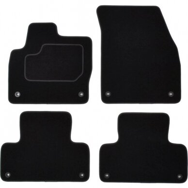 LAND ROVER RANGE ROVER EVOQUE (2011-2019) medžiaginiai salono kilimėliai
