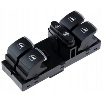 Langų atidarymo jungiklis Seat Alhambra, VW Sharan, Touareg, Touran 2010- Langų atidarymo jungiklis Seat Alhambra, VW Sharan, Touareg, Touran 2010-