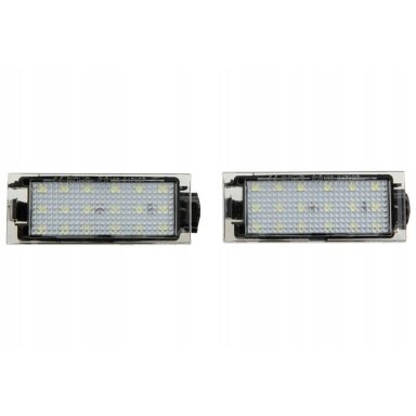 LED numerių apšvietimas Nissan, Opel, Renault
