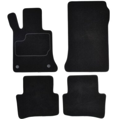 Mercedes Benz GLK (X204) (2008-2015) medžiaginiai salono kilimėliai