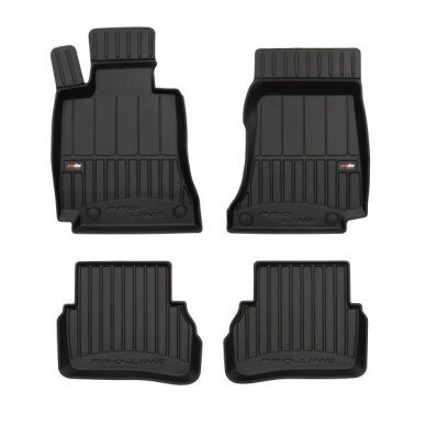 Mercedes Benz C klasė W205 2014- 3D guminiai kilimėliai Frogum Proline Mercedes Benz C klasė W205 2014- 3D guminiai kilimėliai Frogum Proline