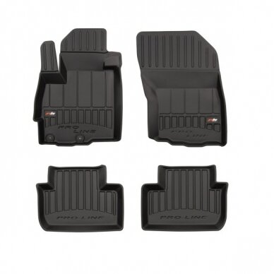 Mitsubishi ASX 2010- 3D guminiai kilimėliai Frogum Proline Mitsubishi ASX 2010- 3D guminiai kilimėliai Frogum Proline