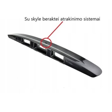 Nissan Qashqai J10, J10E 2006-2013 bagažinės rankena