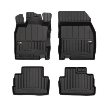 Nissan Qashqai J11 2013- 3D guminiai kilimėliai Frogum Proline
