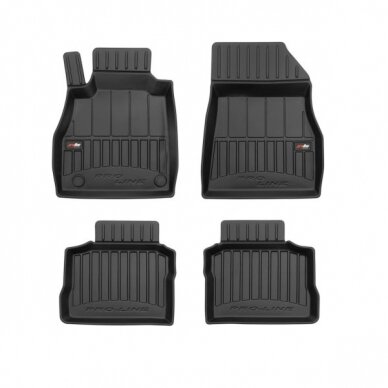 Nissan Micra K14 2016- 3D guminiai kilimėliai Frogum Proline Nissan Micra K14 2016- 3D guminiai kilimėliai Frogum Proline