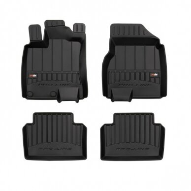 Nissan Qashqai J10, J10E 2006-2013 3D guminiai kilimėliai Frogum Proline Nissan Qashqai J10, J10E 2006-2013 3D guminiai kilimėliai Frogum Proline
