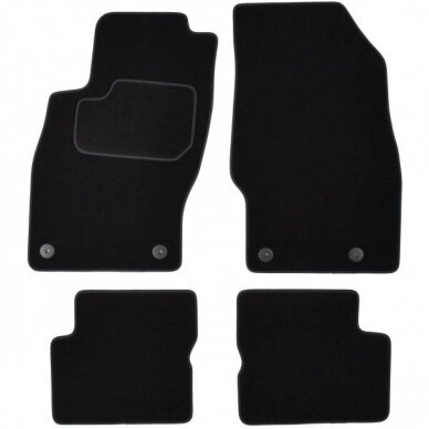 OPEL CORSA D (2006-2014) medžiaginiai salono kilimėliai OPEL CORSA D (2006-2014) medžiaginiai salono kilimėliai