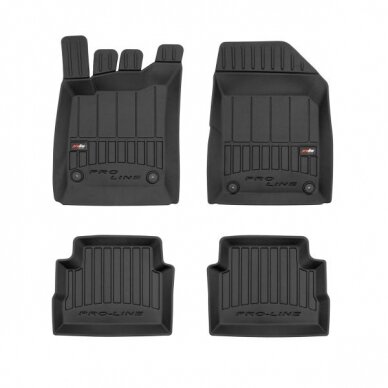 Opel Vectra C Sedan 2002-2009 3D guminiai kilimėliai Frogum Proline Opel Vectra C Sedan 2002-2009 3D guminiai kilimėliai Frogum Proline