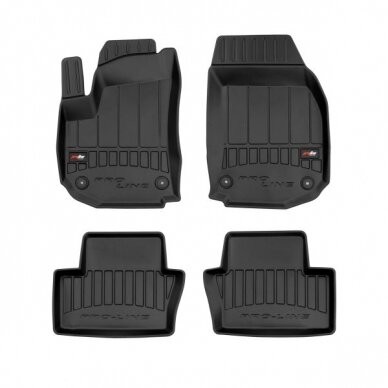 Opel Zafira B 2005-2014 3D guminiai kilimėliai Frogum Proline Opel Zafira B 2005-2014 3D guminiai kilimėliai Frogum Proline