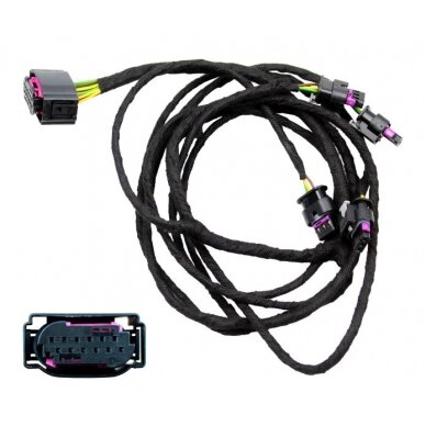 Parkavimo daviklių laidynas BMW X5 E70 2006-2013 Parkavimo daviklių laidynas BMW X5 E70 2006-2013