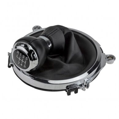 Pavarų svirties antgalis su užvalkalu Audi TT 2006-2014 Pavarų svirties antgalis su užvalkalu Audi TT 2006-2014