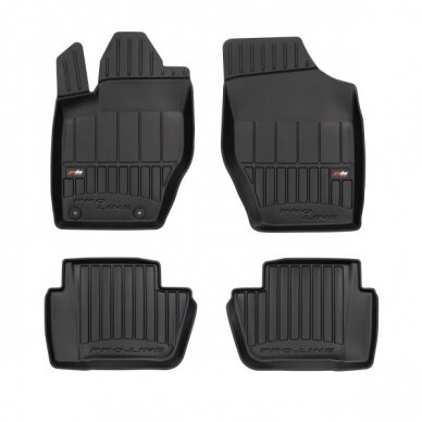 Peugeot 307 2001-2011 3D guminiai kilimėliai Frogum Proline Peugeot 307 2001-2011 3D guminiai kilimėliai Frogum Proline