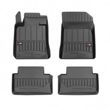 Peugeot 508 2011-2018 3D guminiai kilimėliai Frogum Proline Peugeot 508 2011-2018 3D guminiai kilimėliai Frogum Proline