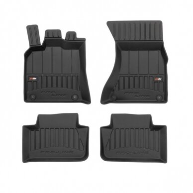 Porsche Macan 2013- 3D guminiai kilimėliai Frogum Proline Porsche Macan 2013- 3D guminiai kilimėliai Frogum Proline
