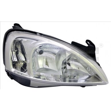 Priekinis žibintas TYC Opel Corsa C, Combo C 2000- Priekinis žibintas TYC Opel Corsa C, Combo C 2000-