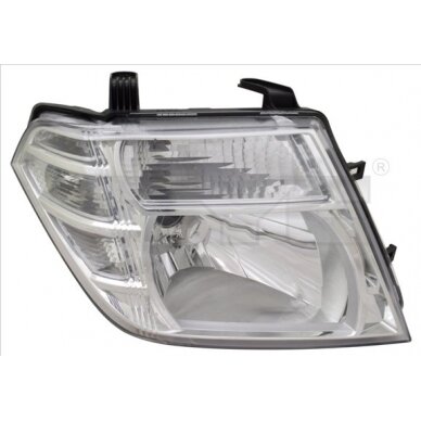 Priekinis žibintas TYC Nissan Navara D40, Nissan Pathfinder 2004- Priekinis žibintas TYC Nissan Navara D40, Nissan Pathfinder 2004-