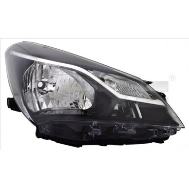 Priekinis žibintas TYC Toyota Yaris III 2017-2019 Priekinis žibintas TYC Toyota Yaris III 2017-2019