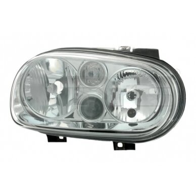Priekinis žibintas TYC VW Golf Mk4 1997- Priekinis žibintas TYC VW Golf Mk4 1997-