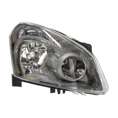 Priekinis žibintas TYC Nissan Qashqai J10, J10E 2006-2010 Priekinis žibintas TYC Nissan Qashqai J10, J10E 2006-2010