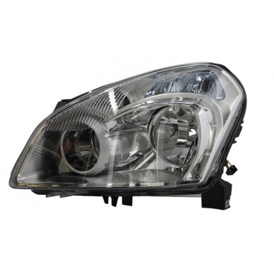 Priekinis žibintas TYC Nissan Qashqai J10, J10E 2006-2010 Priekinis žibintas TYC Nissan Qashqai J10, J10E 2006-2010