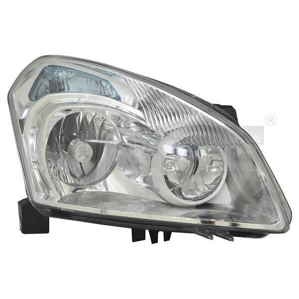 Priekinis žibintas TYC Nissan Qashqai J10, J10E 2006-2010 Priekinis žibintas TYC Nissan Qashqai J10, J10E 2006-2010