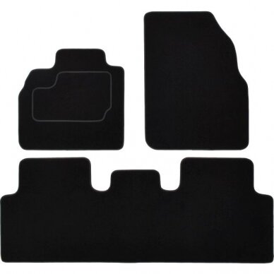 RENAULT GRAND SCENIC II (2004-2009) medžiaginiai salono kilimėliai RENAULT GRAND SCENIC II (2004-2009) medžiaginiai salono kilimėliai