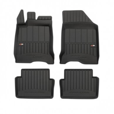 Renault Laguna 2001-2007 3D guminiai kilimėliai Frogum Proline Renault Laguna 2001-2007 3D guminiai kilimėliai Frogum Proline