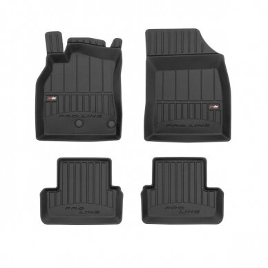 Renault Megane III 2009-2016 3D guminiai kilimėliai Frogum Proline Renault Megane III 2009-2016 3D guminiai kilimėliai Frogum Proline