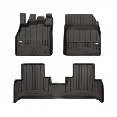 Renault Scenic 2009-2016 3D guminiai kilimėliai Frogum Proline Renault Scenic 2009-2016 3D guminiai kilimėliai Frogum Proline