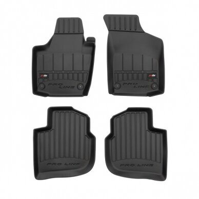Seat Toledo 2013- 3D guminiai kilimėliai Frogum Proline Seat Toledo 2013- 3D guminiai kilimėliai Frogum Proline