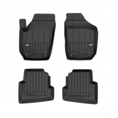 Skoda Karoq 2017- 3D guminiai kilimėliai Frogum Proline Skoda Karoq 2017- 3D guminiai kilimėliai Frogum Proline