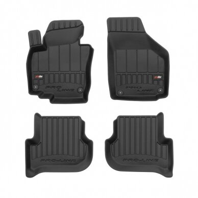 Skoda Yeti 2009-2017 3D guminiai kilimėliai Frogum Proline Skoda Yeti 2009-2017 3D guminiai kilimėliai Frogum Proline