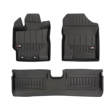 Toyota Yaris 2011-2019 3D guminiai kilimėliai Frogum Proline