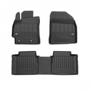 Toyota Corolla E18 2013-2019 3D guminiai kilimėliai Frogum Proline Toyota Corolla E18 2013-2019 3D guminiai kilimėliai Frogum Proline