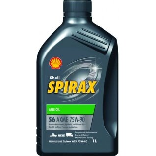 Transmisinė alyva Shell Spirax S6 AXME 75W90, 1L Transmisinė alyva Shell Spirax S6 AXME 75W90, 1L
