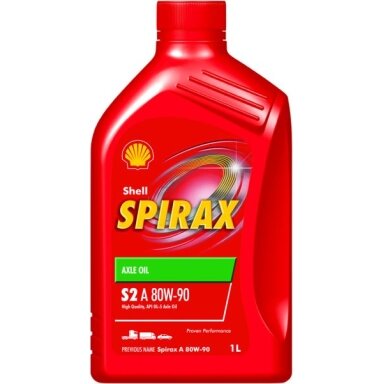 Transmisinė alyva Shell Spirax S2 A 80W90, 1L