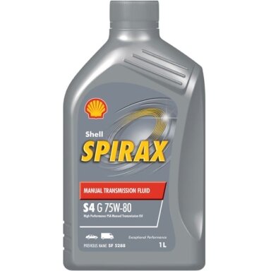 Transmisinė alyva Shell Spirax S4 G 75W80, 1L