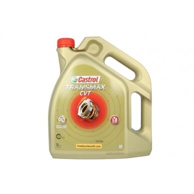 Transmisinė alyva Castrol Transmax CVT, 5L Transmisinė alyva Castrol Transmax CVT, 5L