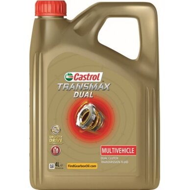 Transmisinė alyva Castrol Transmax DUAL MV, 4L Transmisinė alyva Castrol Transmax DUAL MV, 4L