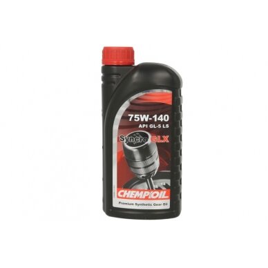 Transmisinė alyva Chempioil Syncro GLX 75W140, 1L Transmisinė alyva Chempioil Syncro GLX 75W140, 1L